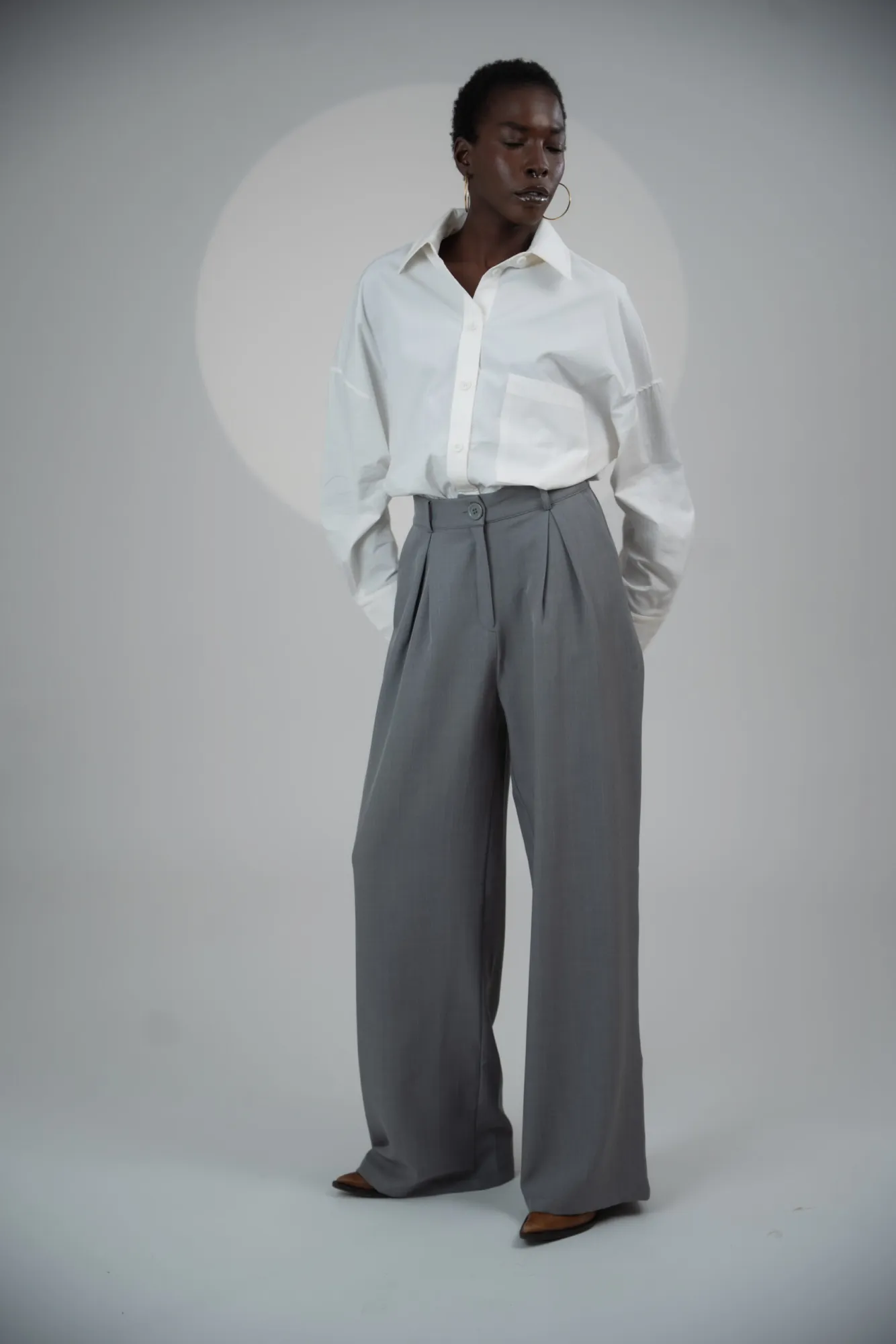 The wide essential pant