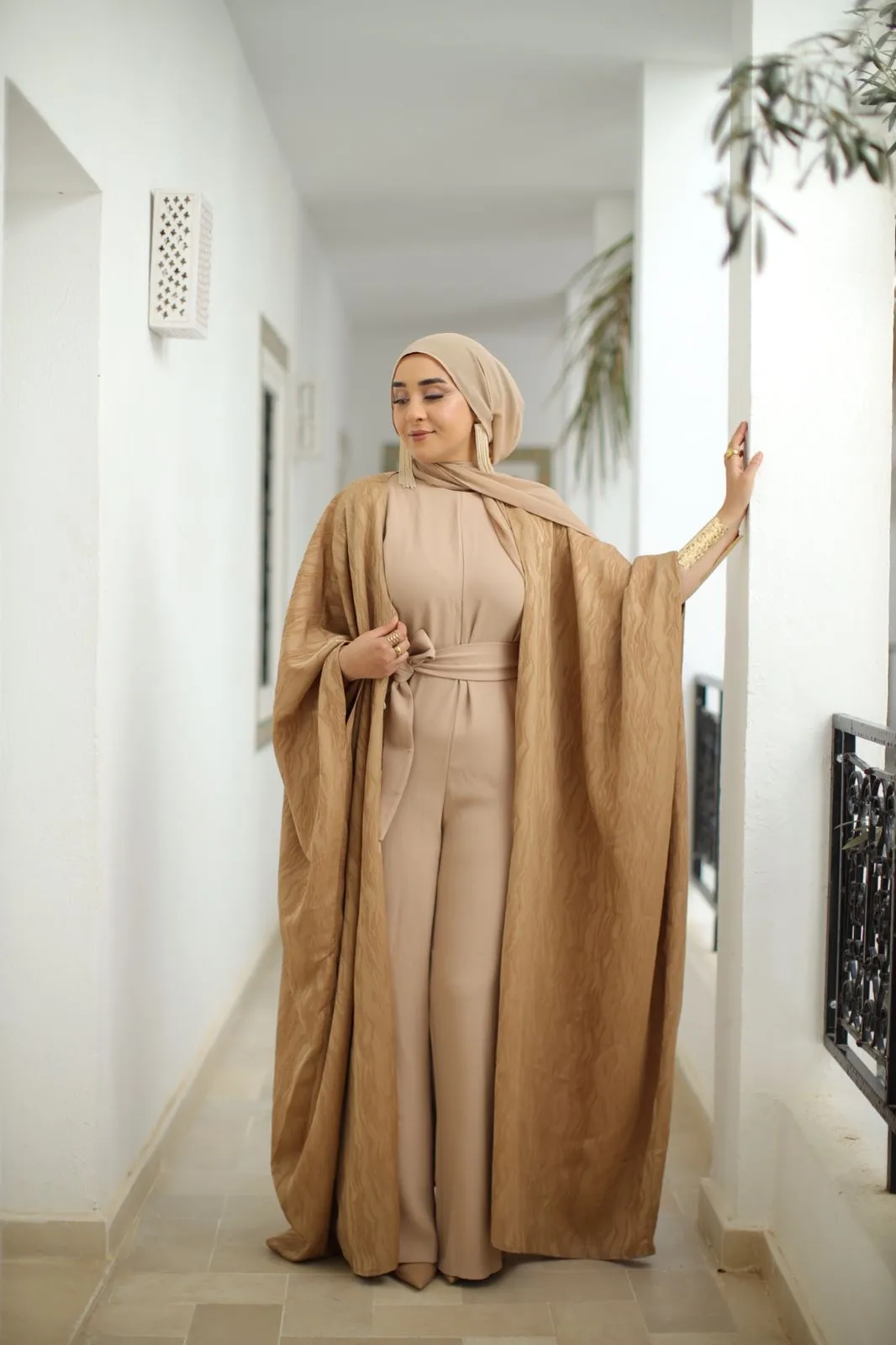 The Silk Touch Abaya