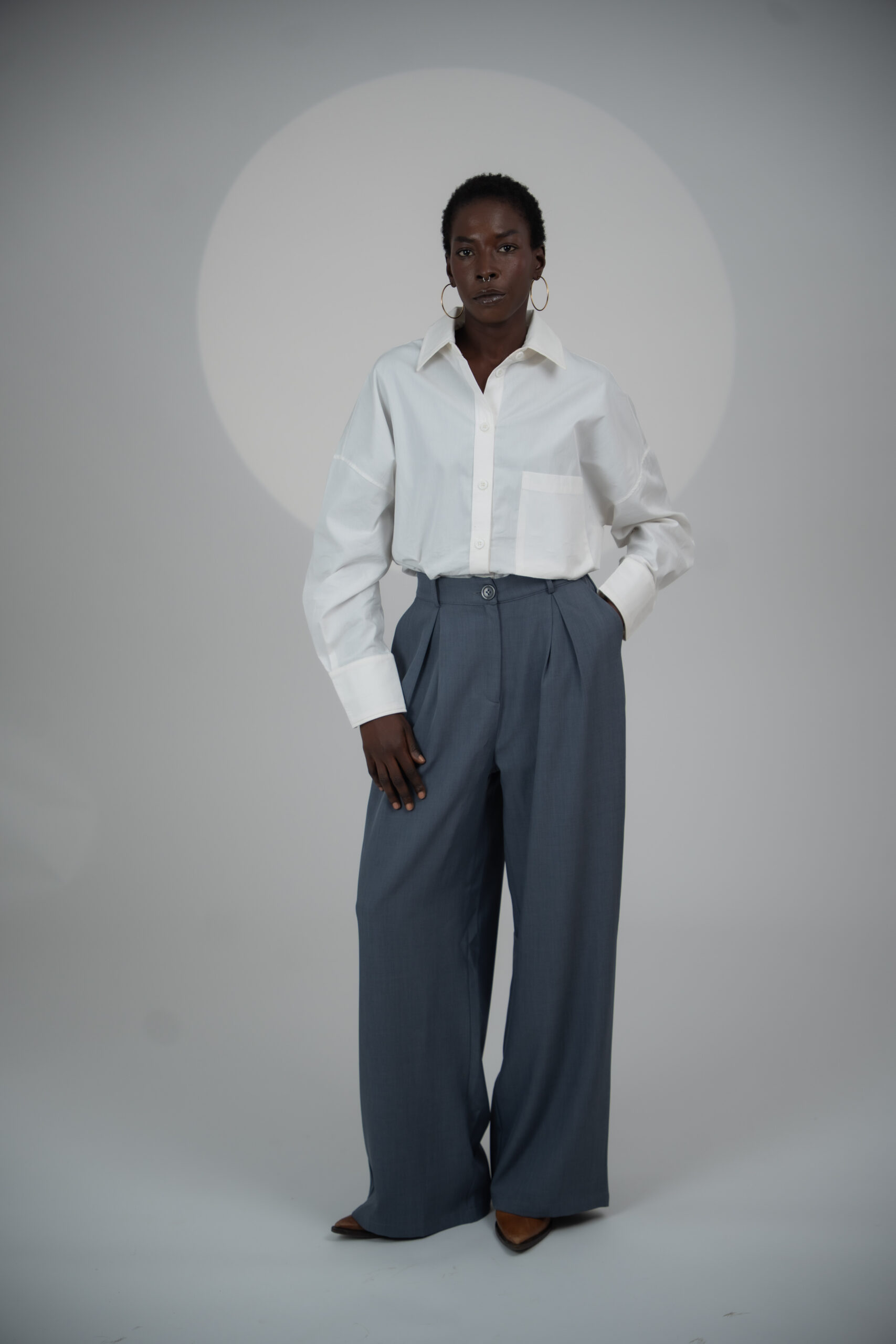The wide essential pant