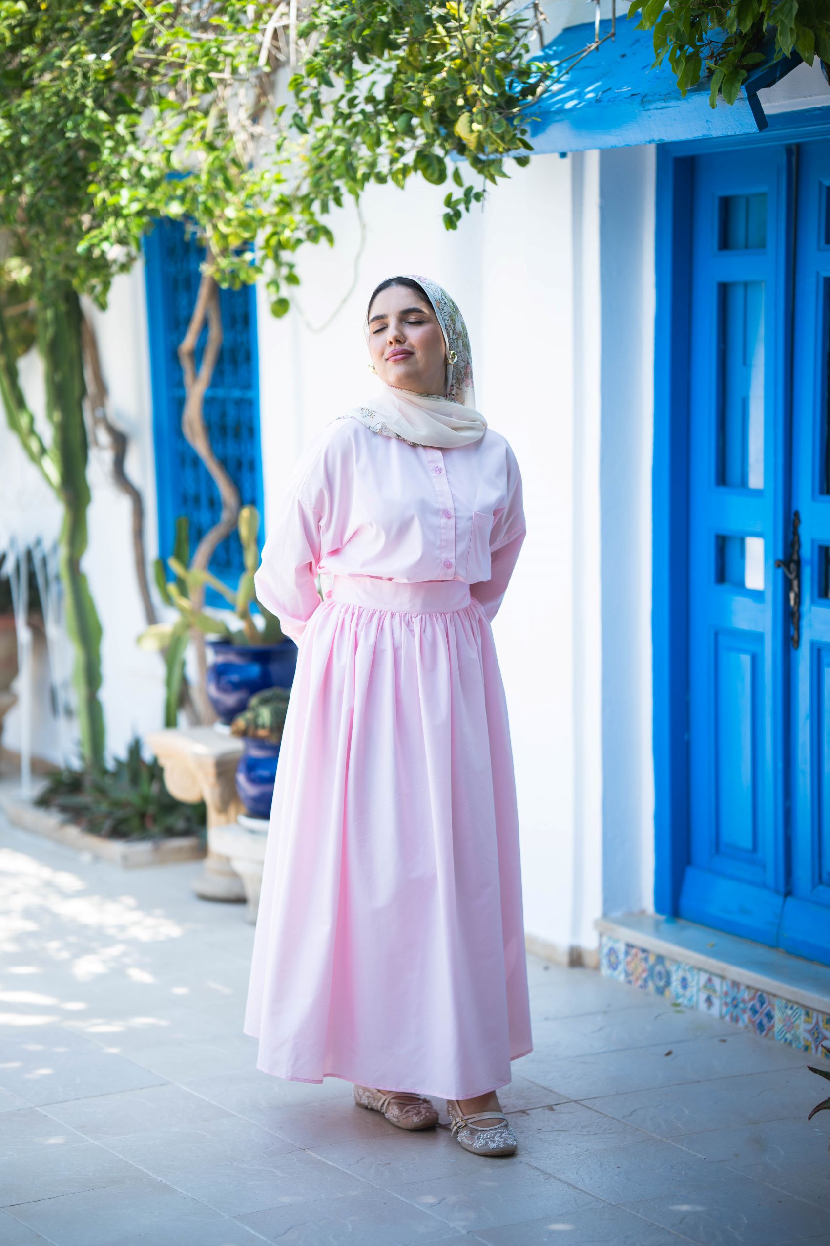 The Pastel bloom look