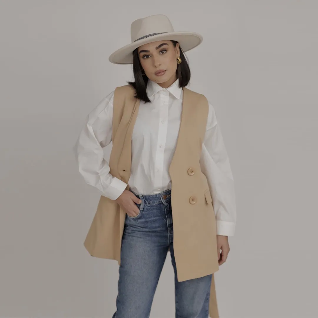 Sleeveless Blazer outlet