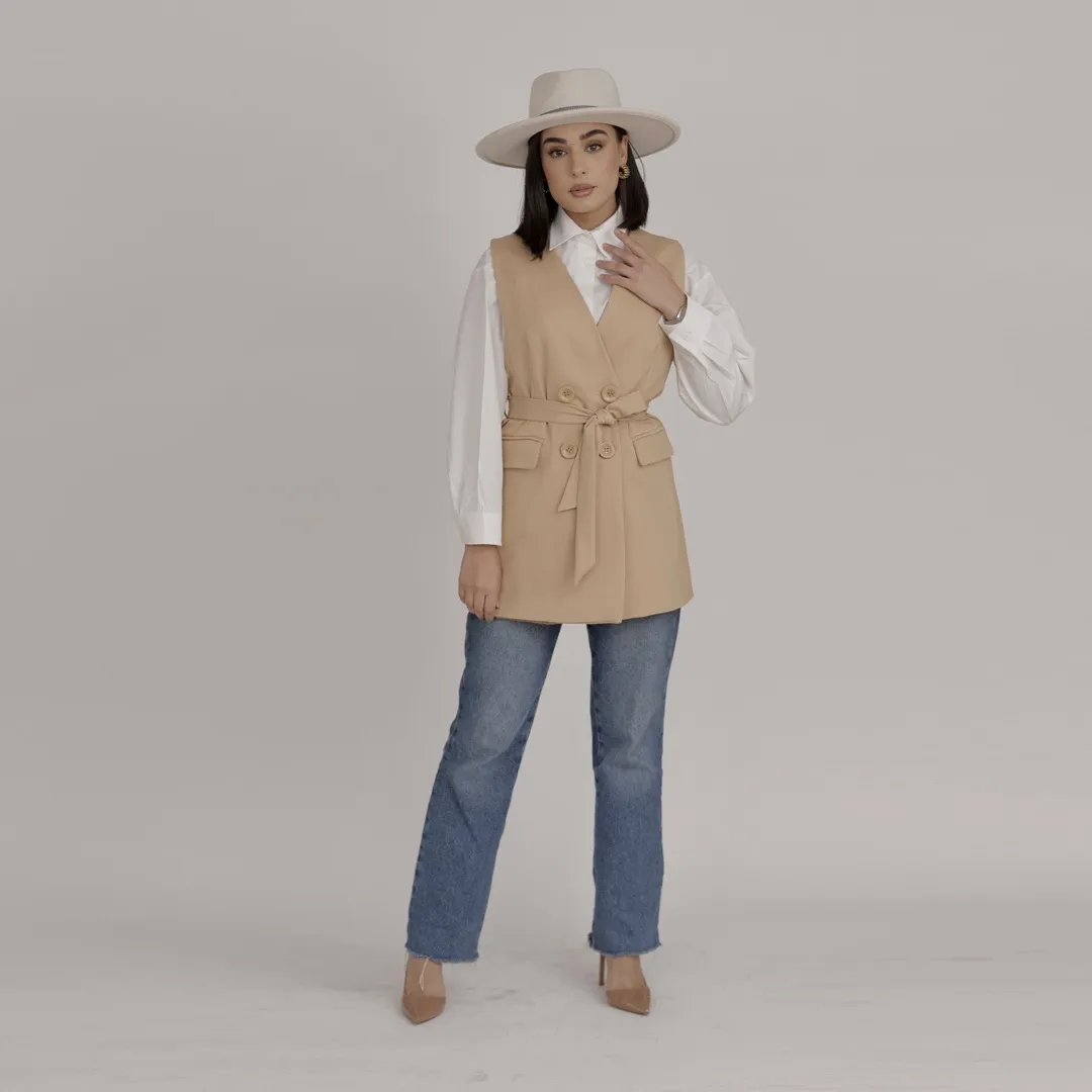 Sleeveless Blazer outlet