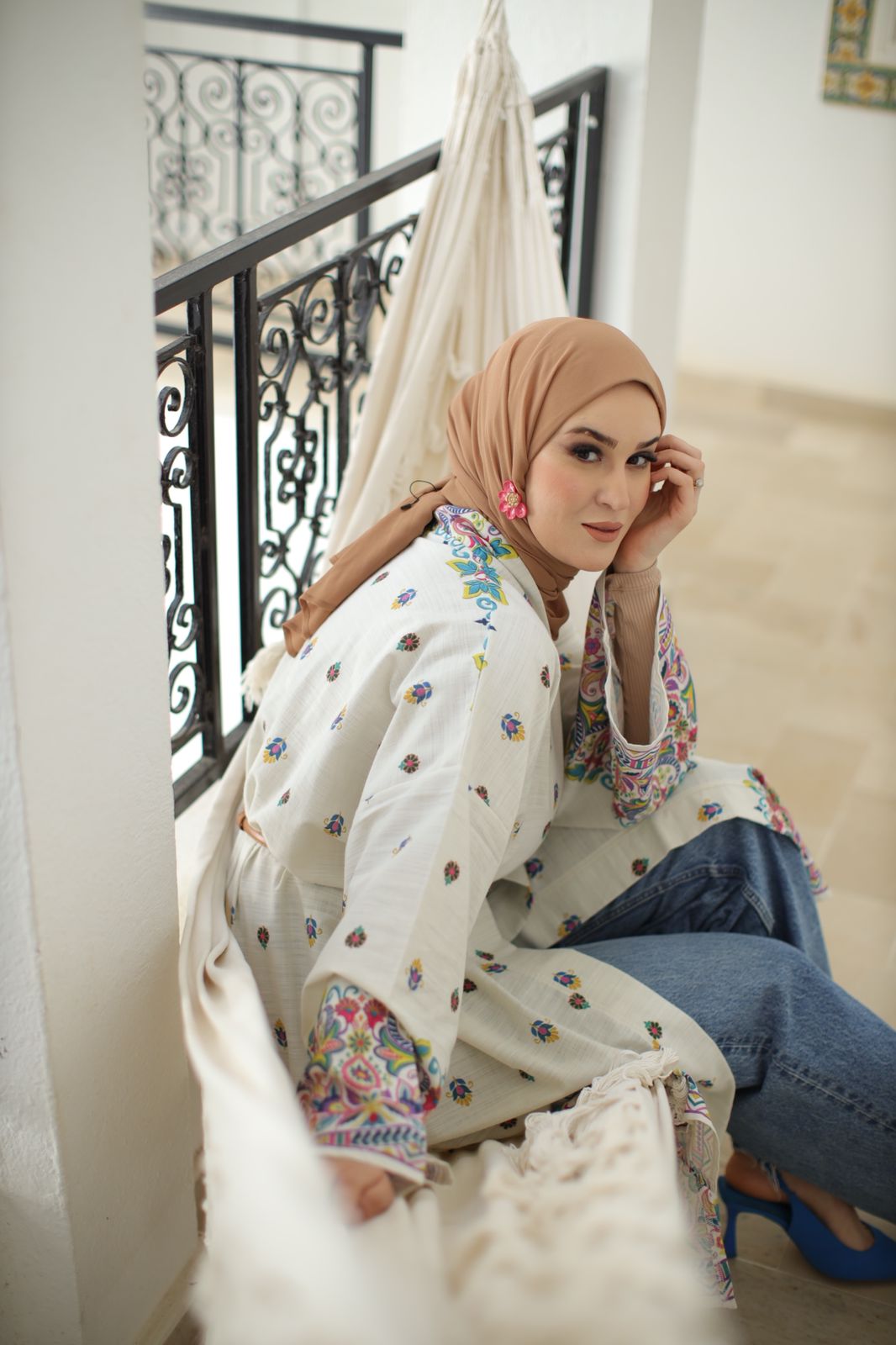 The spring Abaya