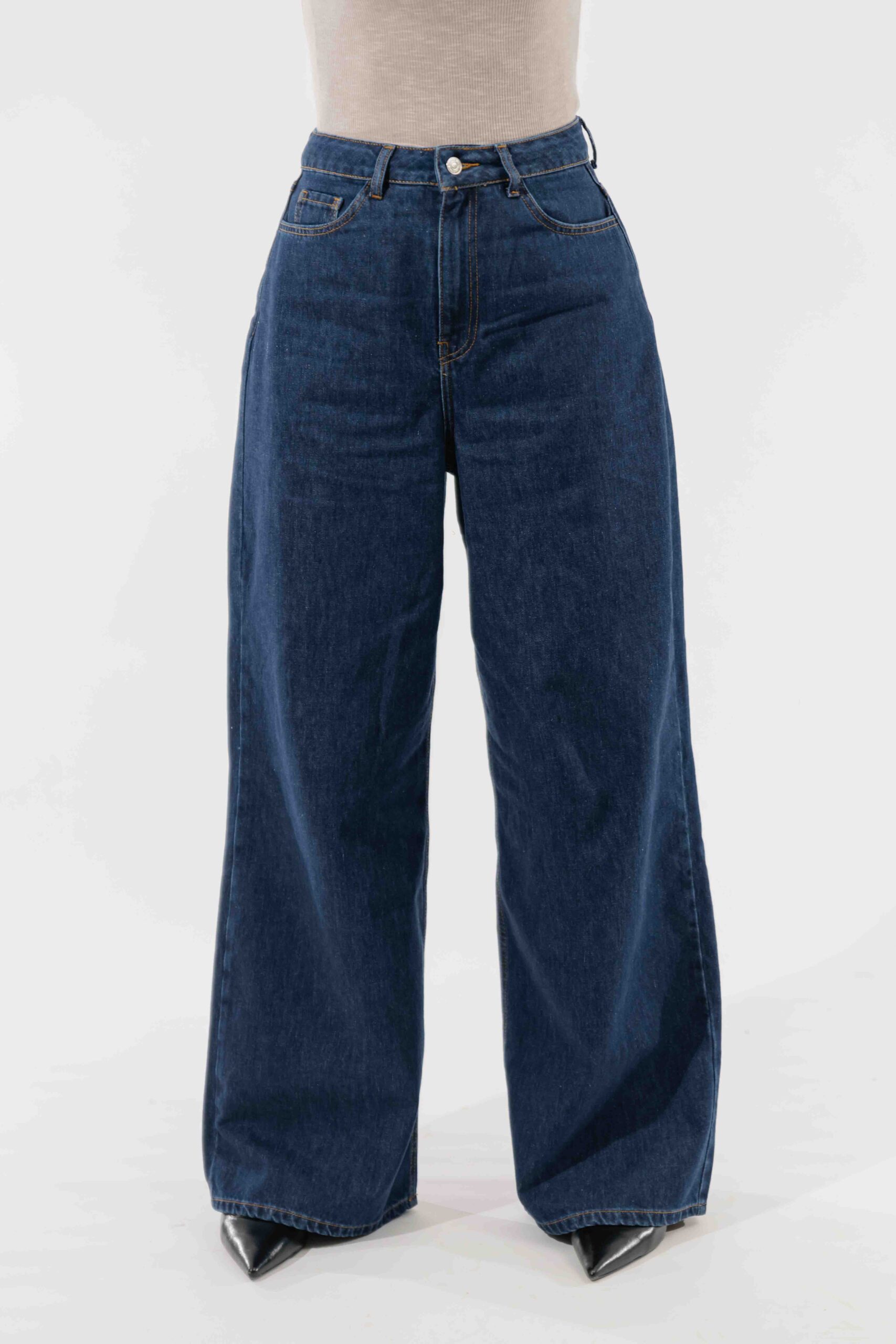 WIDE SOUL PANTS - DENIM