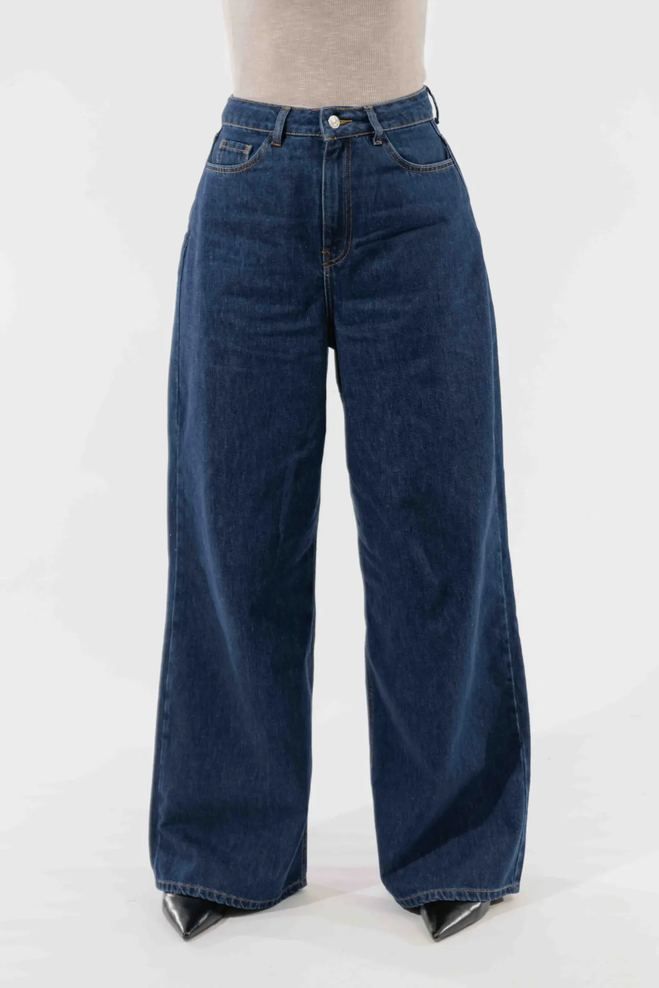 WIDE SOUL PANTS - DENIM