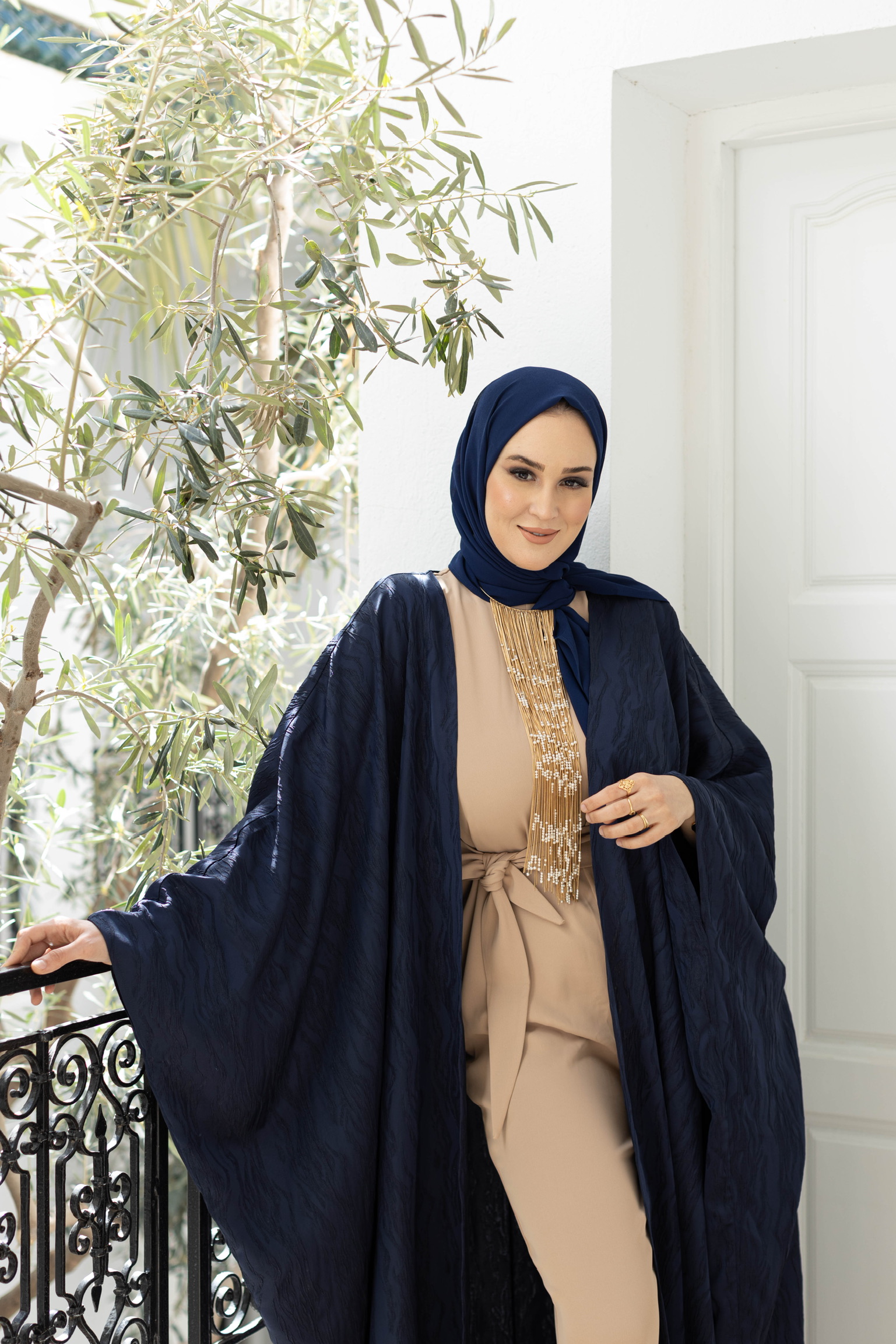 The Silk Touch Abaya