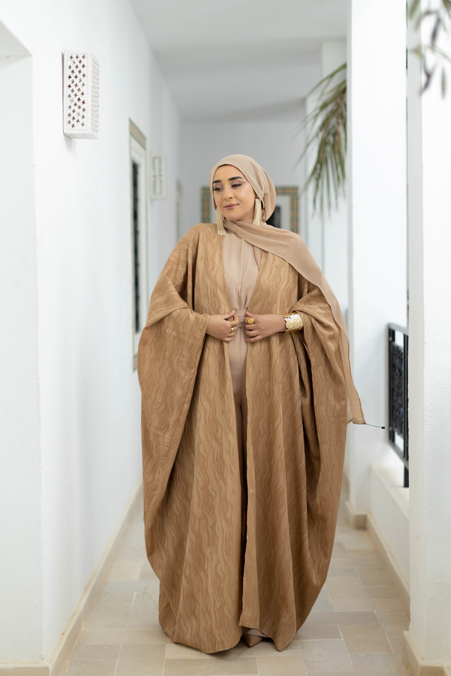 The Silk Touch Abaya