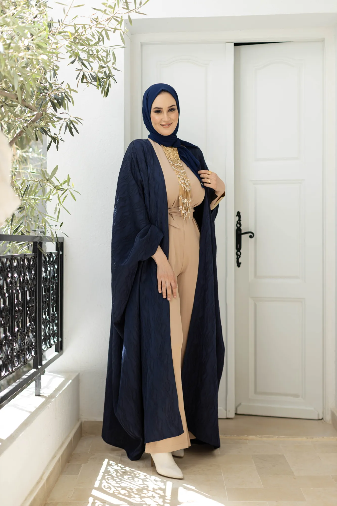 The Silk Touch Abaya