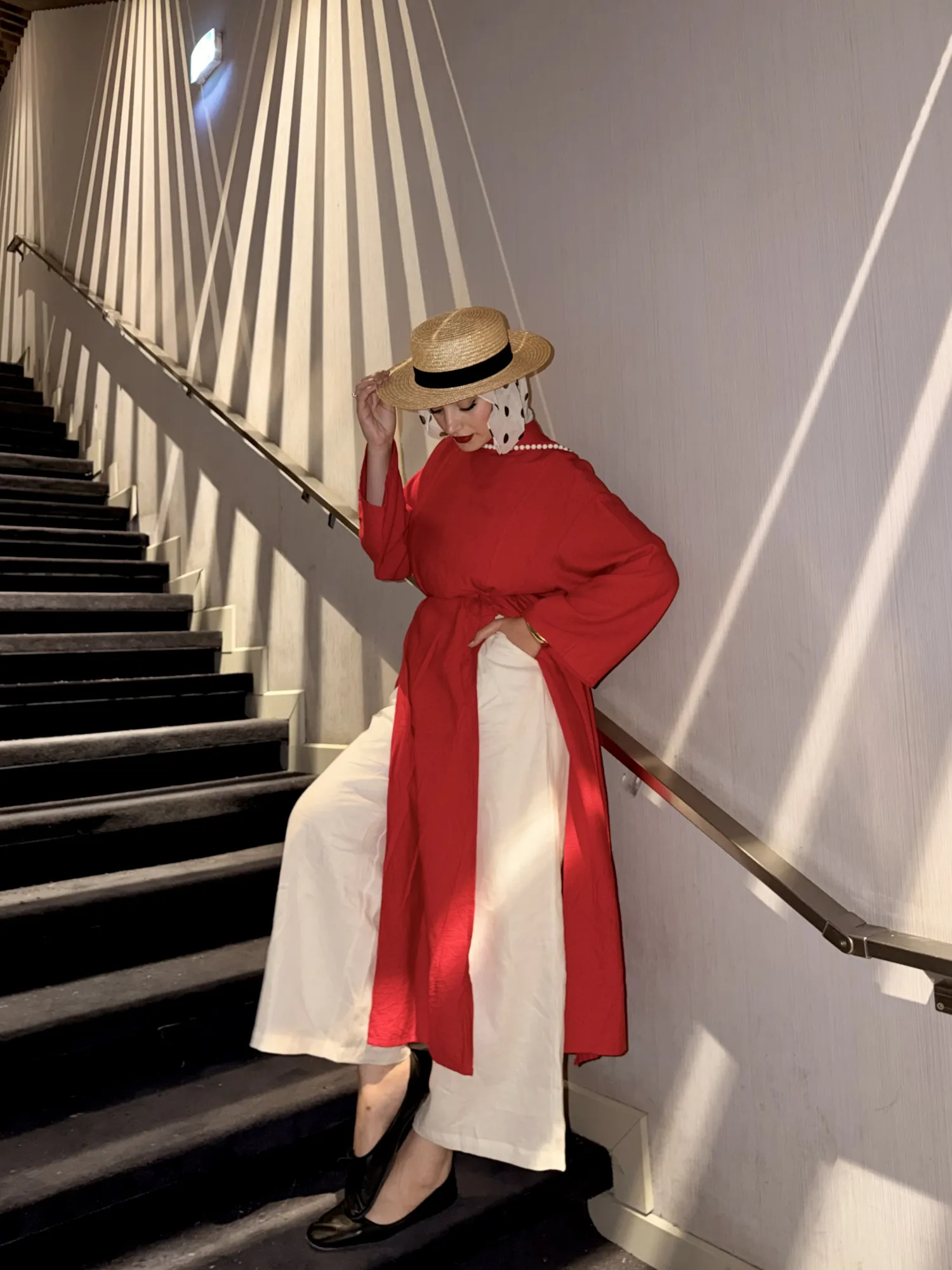 ROUGE FLOW TUNIC